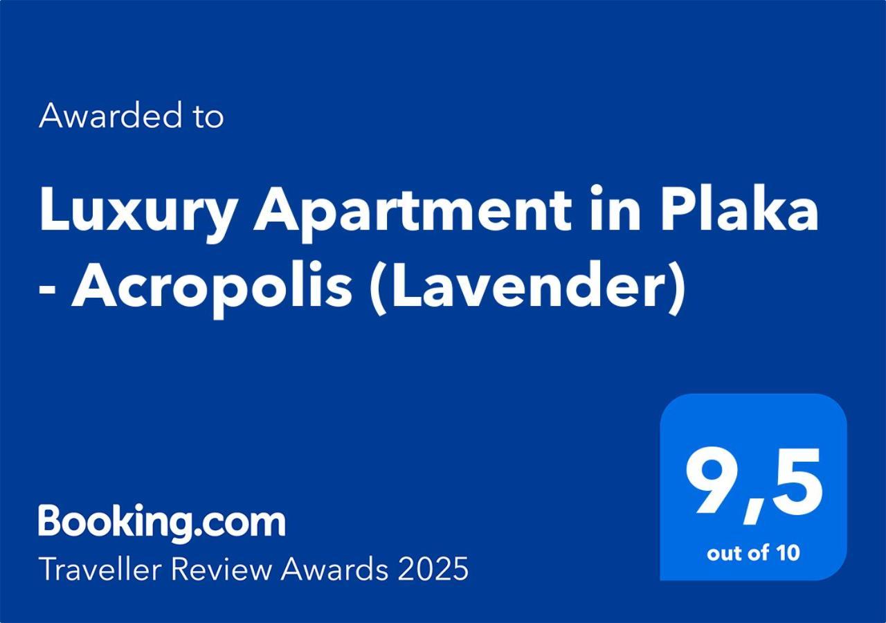 Luxury Apartment In Plaka - Acropolis Atenas Exterior foto